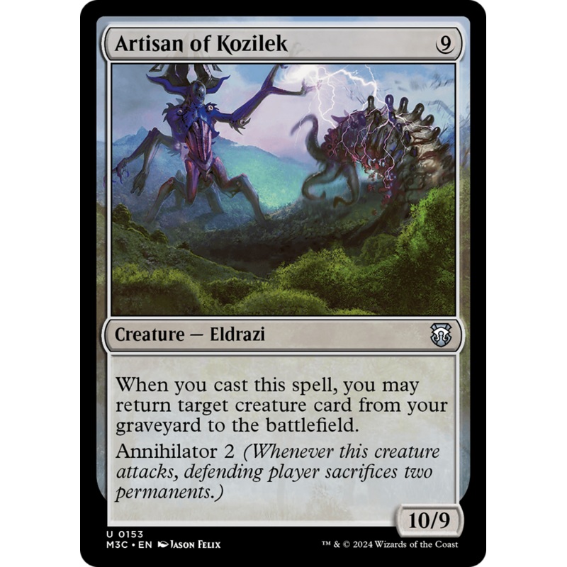 Artisan of Kozilek (Ripple Foil) [Modern Horizons 3 Commander]