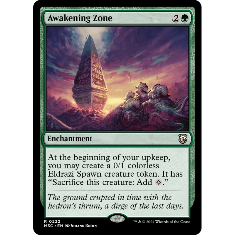 Awakening Zone (Ripple Foil) [Modern Horizons 3 Commander]