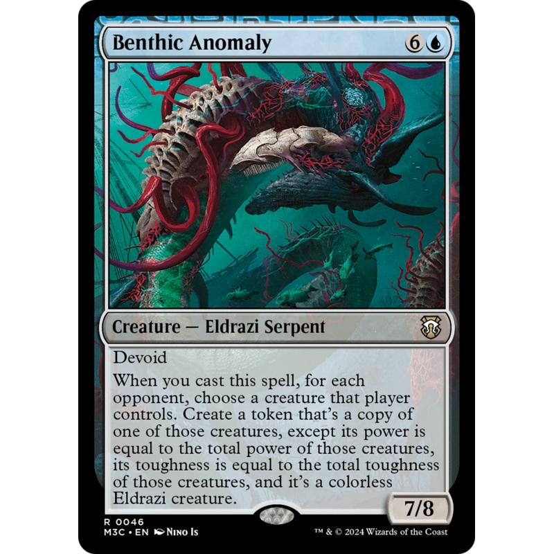 Benthic Anomaly (Ripple Foil) [Modern Horizons 3 Commander]