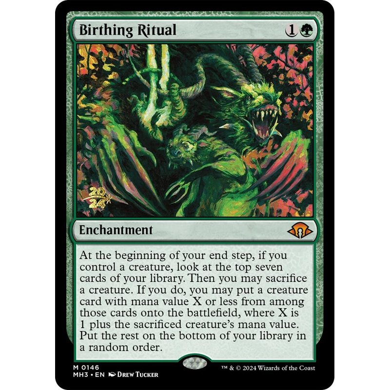 Birthing Ritual [Modern Horizons 3 Prerelease Promos]