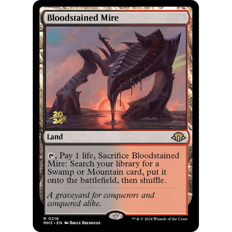 Bloodstained Mire [Modern Horizons 3 Prerelease Promos]
