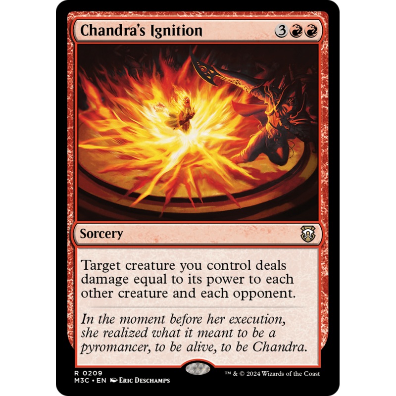 Chandra's Ignition [Modern Horizons 3 Commander]