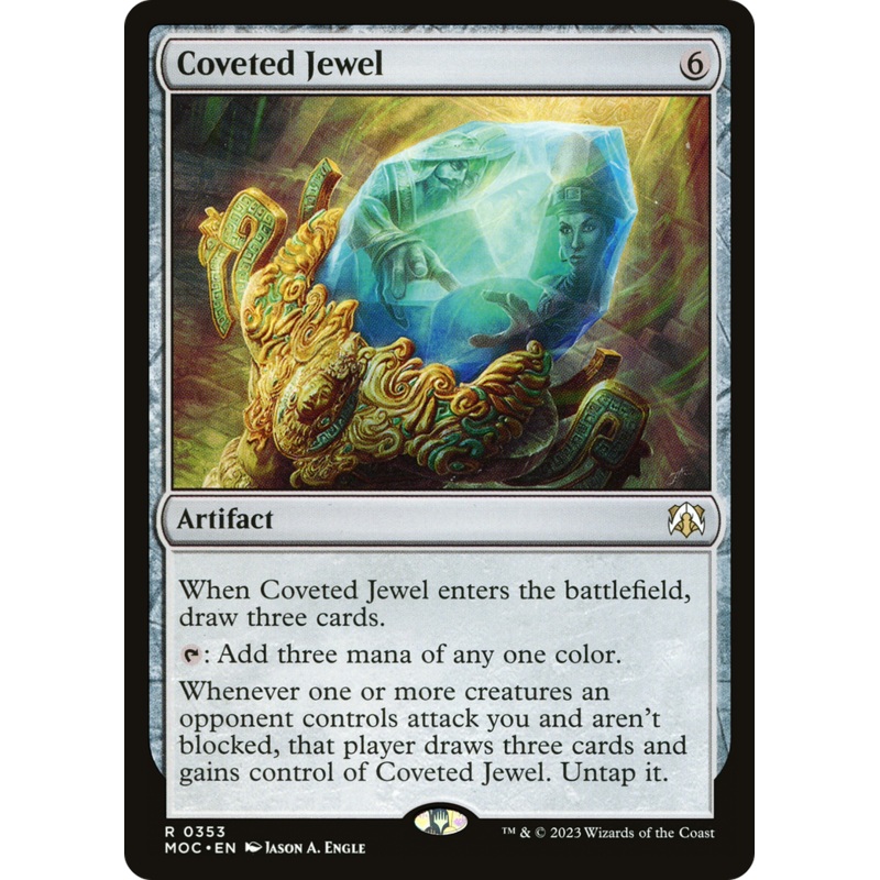 Coveted Jewel (Ripple Foil) [Modern Horizons 3 Commander]