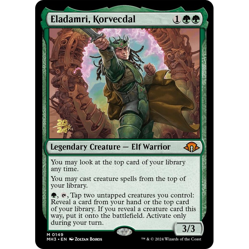 Eladamri, Korvecdal [Modern Horizons 3 Prerelease Promos]
