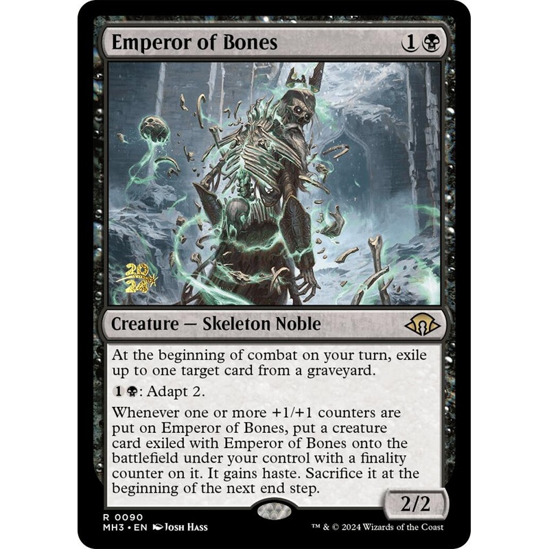 Emperor of Bones [Modern Horizons 3 Prerelease Promos]