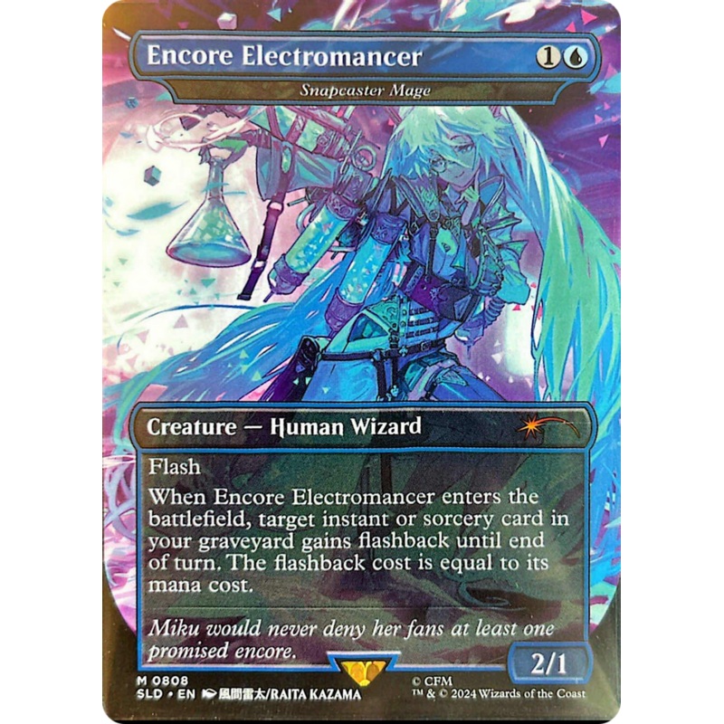 Encore Electromancer - Snapcaster Mage [Secret Lair Drop Series]