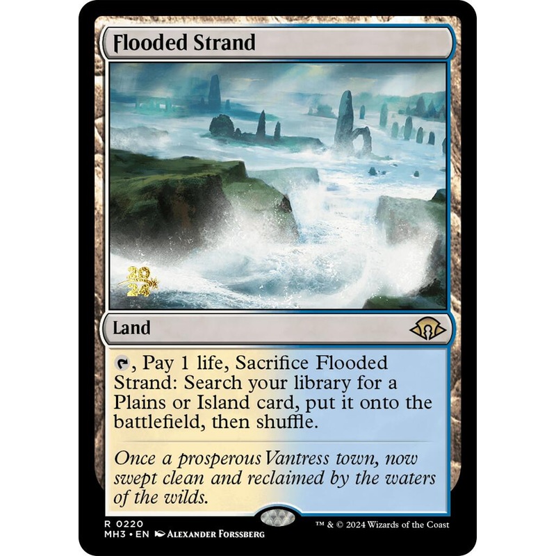 Flooded Strand [Modern Horizons 3 Prerelease Promos]