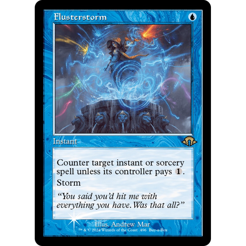 Flusterstorm (Retro Frame) [Modern Horizons 3 Prerelease Promos]
