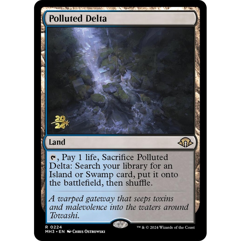 Polluted Delta [Modern Horizons 3 Prerelease Promos]