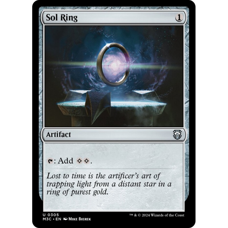 Sol Ring (Ripple Foil) [Modern Horizons 3 Commander]
