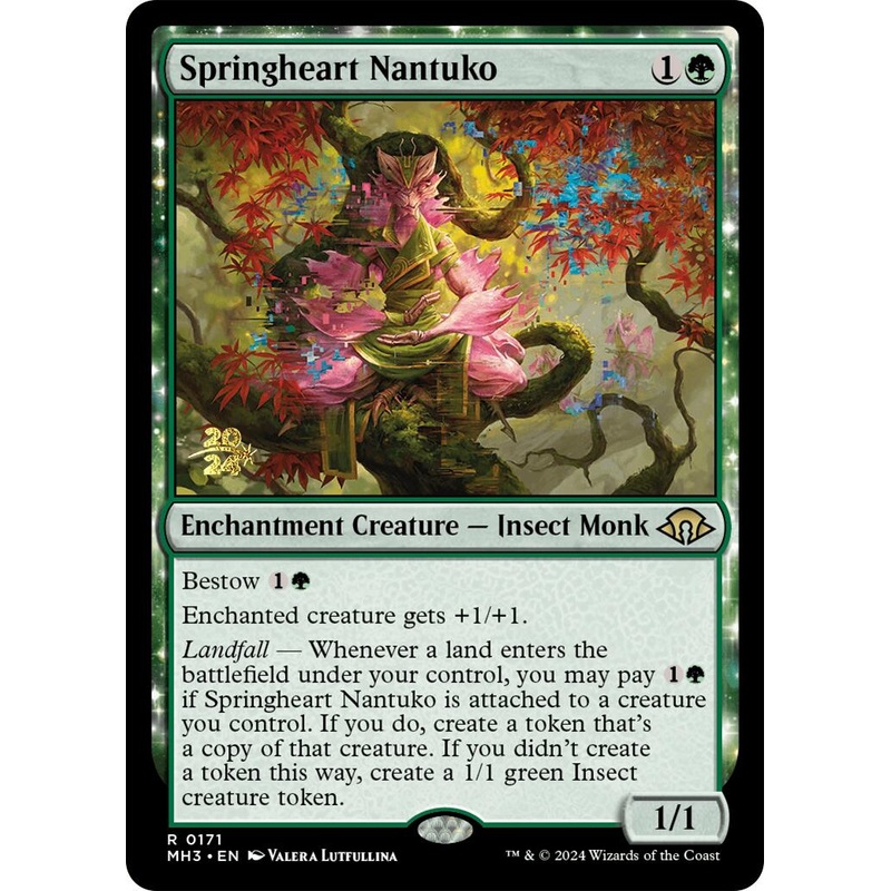 Springheart Nantuko [Modern Horizons 3 Prerelease Promos]