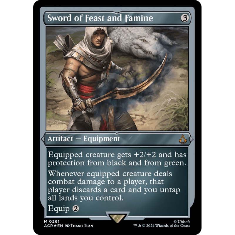 Sword of Feast and Famine (Foil Etched) [Assassin's Creed]