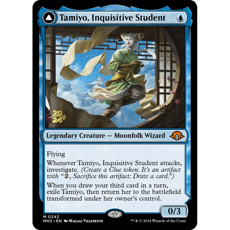Tamiyo, Inquisitive Student [Modern Horizons 3 Prerelease Promos]