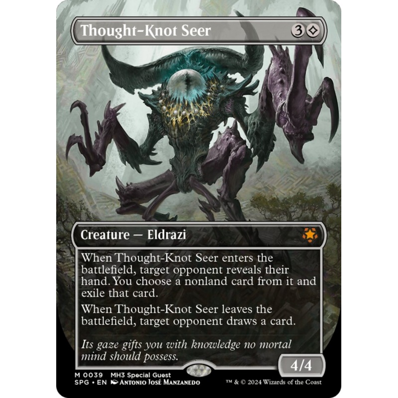 Thought-Knot Seer (Borderless) [Modern Horizons 3 Special Guests]