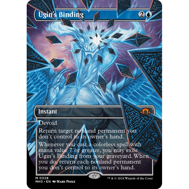 Ugin's Binding (Borderless) [Modern Horizons 3]