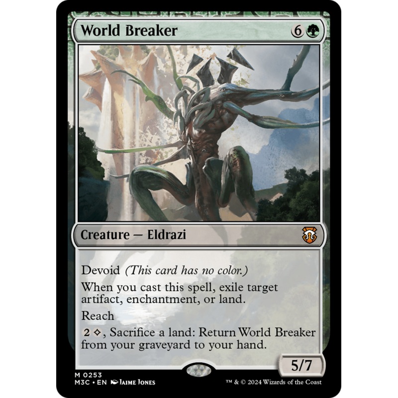 World Breaker (Ripple Foil) [Modern Horizons 3 Commander]