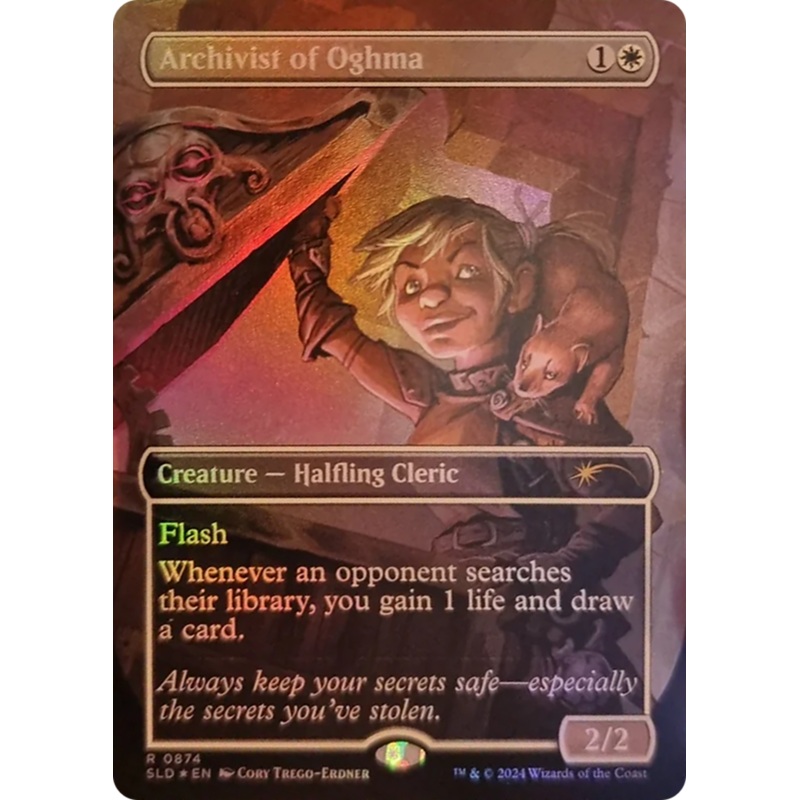 Archivist of Oghma (Rainbow Foil) [Secret Lair Drop Series]