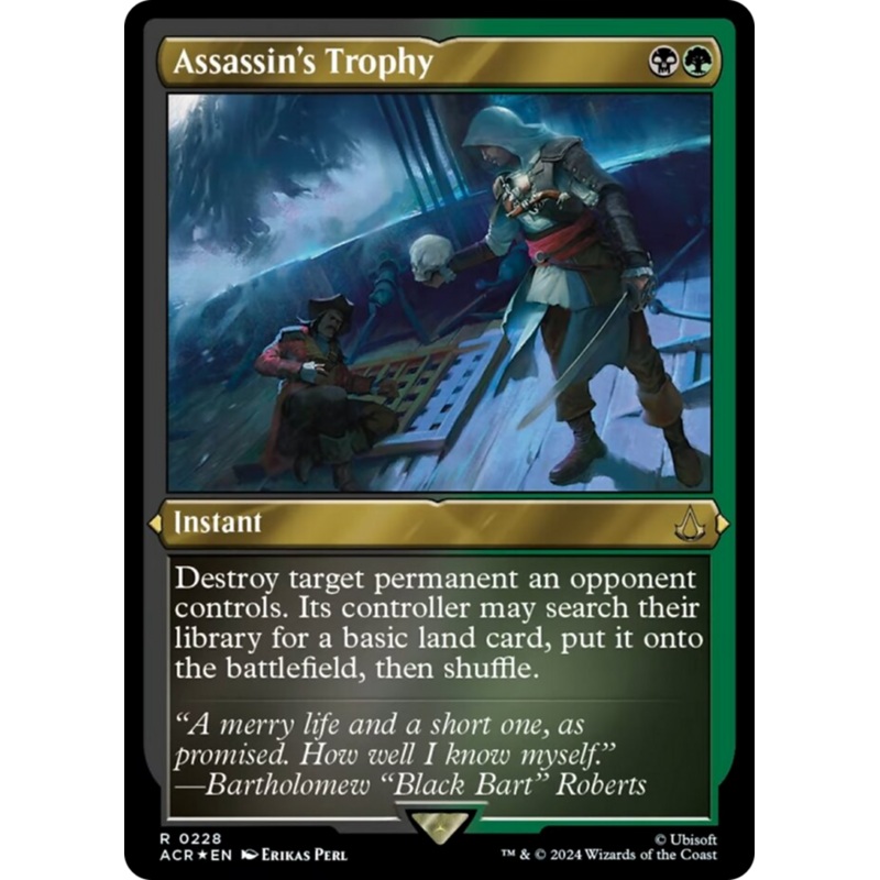 Assassin's Trophy (Foil Etched) [Assassin's Creed]