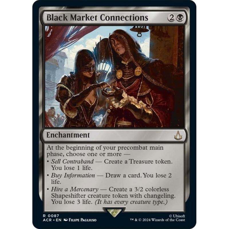 Black Market Connections [Assassin's Creed]