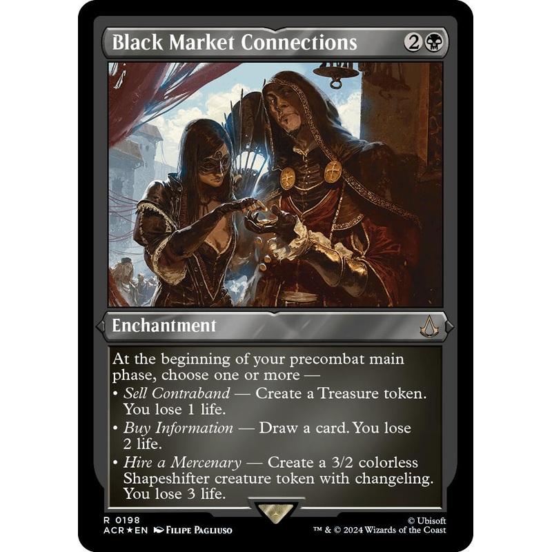 Black Market Connections (Foil Etched) [Assassin's Creed]