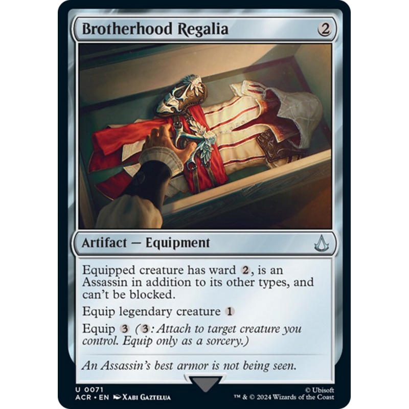 Brotherhood Regalia [Assassin's Creed]