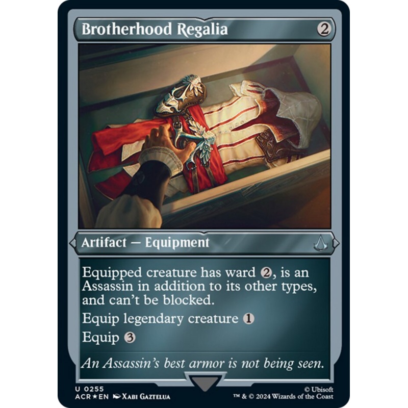 Brotherhood Regalia (Foil Etched) [Assassin's Creed]