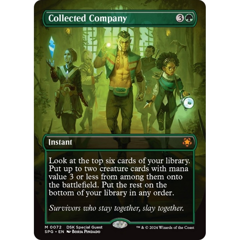 Collected Company (Borderless) [Duskmourn: House of Horror Special Guests]