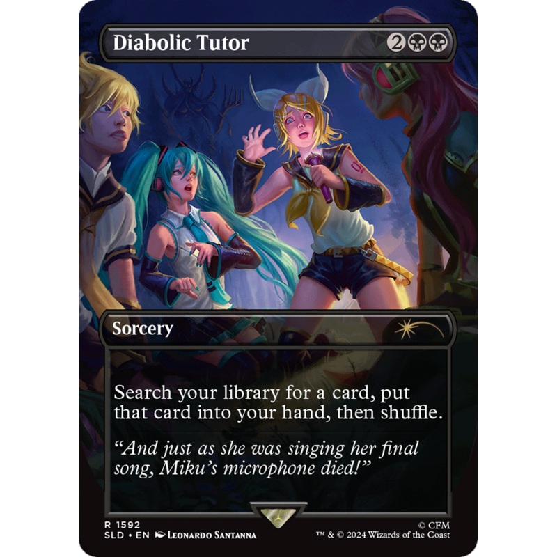 Diabolic Tutor (1592) [Secret Lair Drop Series]