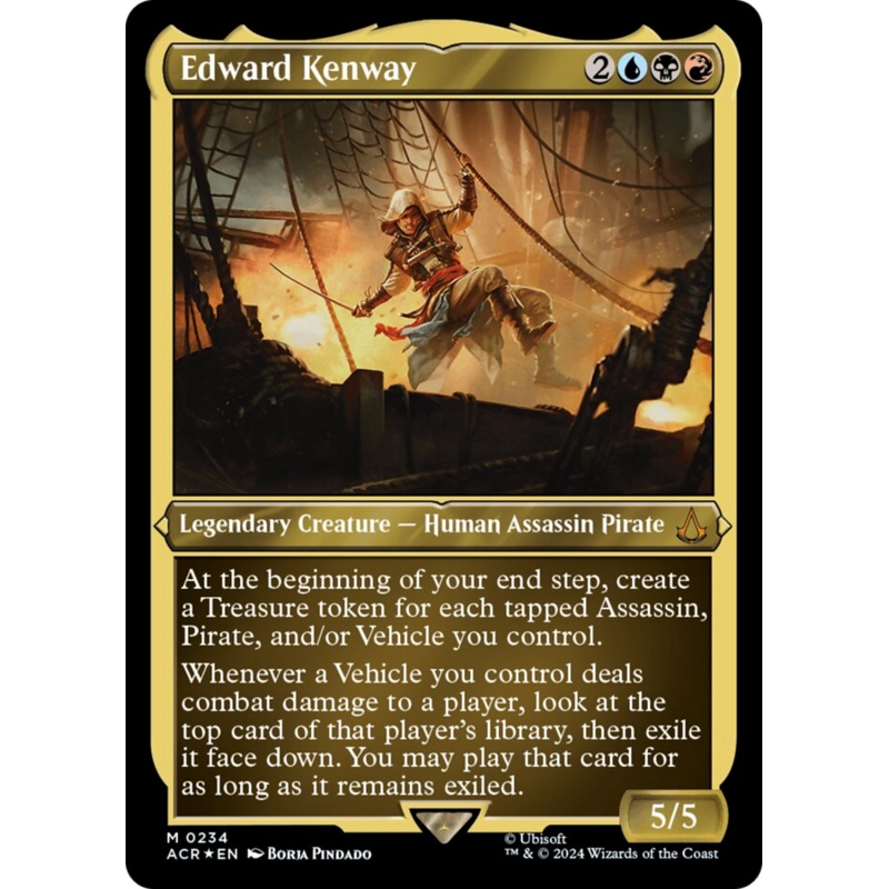 Edward Kenway (Foil Etched) [Assassin's Creed]