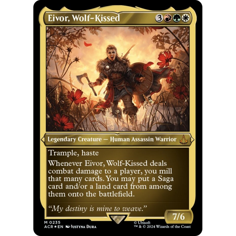 Eivor, Wolf-Kissed (Foil Etched) [Assassin's Creed]