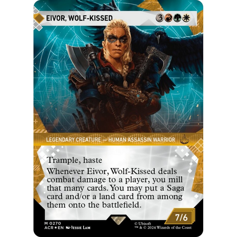 Eivor, Wolf-Kissed (Showcase) (Textured Foil) [Assassin's Creed]
