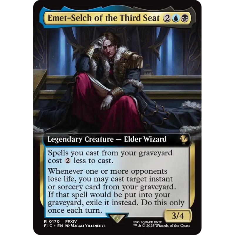 Emet-Selch of the Third Seat (Extended Art) [FINAL FANTASY Commander]