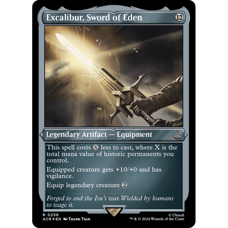 Excalibur, Sword of Eden (Foil Etched) [Assassin's Creed]
