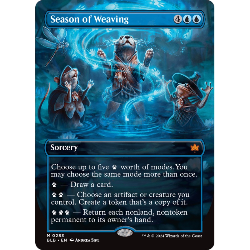 Season of Weaving (Borderless) [Bloomburrow]