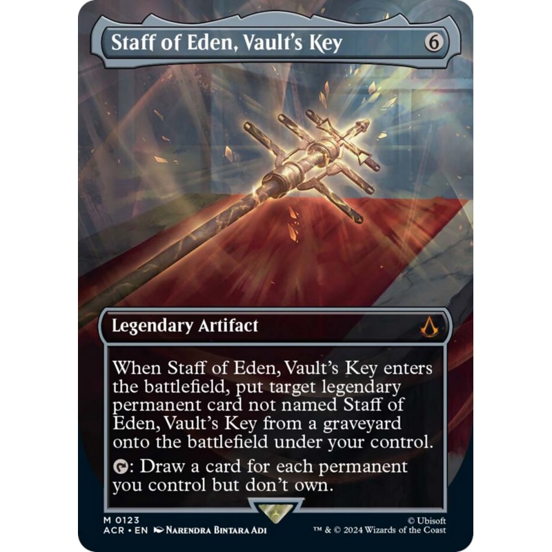 Staff of Eden, Vault's Key (Borderless) [Assassin's Creed]