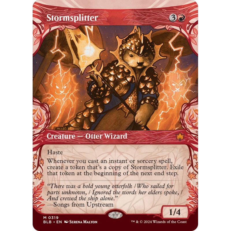 Stormsplitter (Showcase) [Bloomburrow]