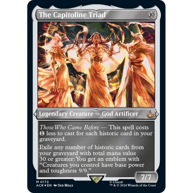The Capitoline Triad (Foil Etched) [Assassin's Creed]