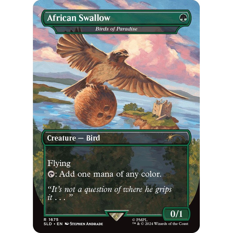 African Swallow - Birds of Paradise [Secret Lair Drop Series]