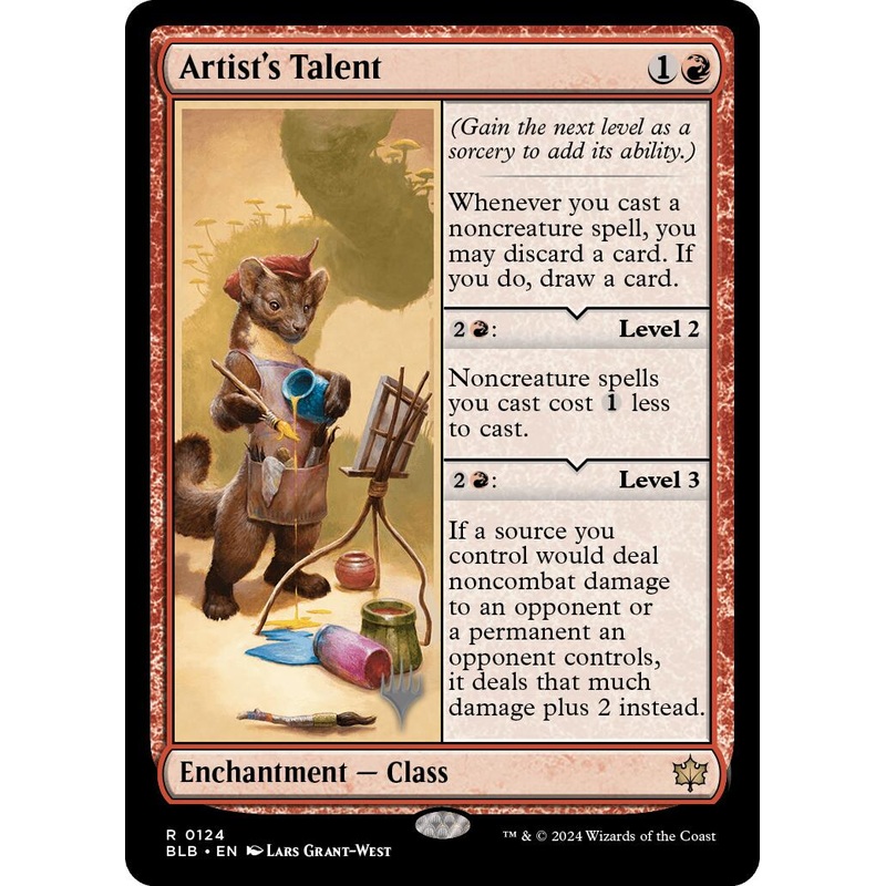 Artist's Talent (Promo Pack) [Bloomburrow Promos]