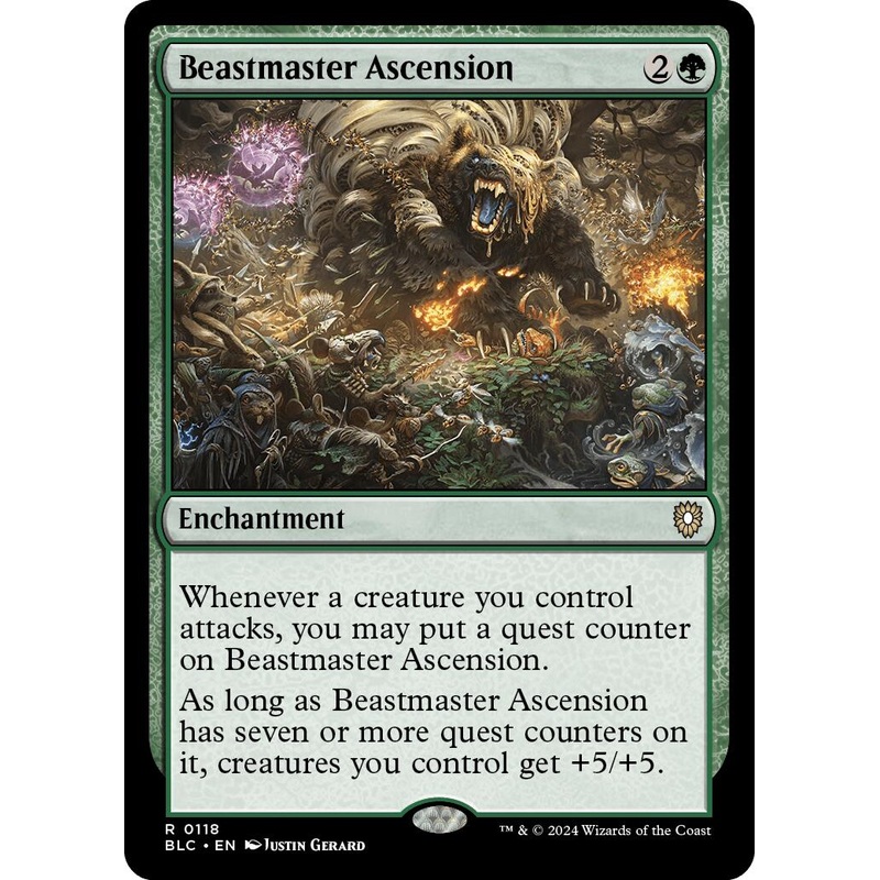 Beastmaster Ascension [Bloomburrow Commander]