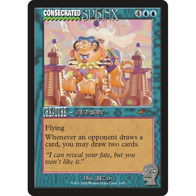 Consecrated Sphinx (1657) (Rainbow Foil) [Secret Lair Drop Series]