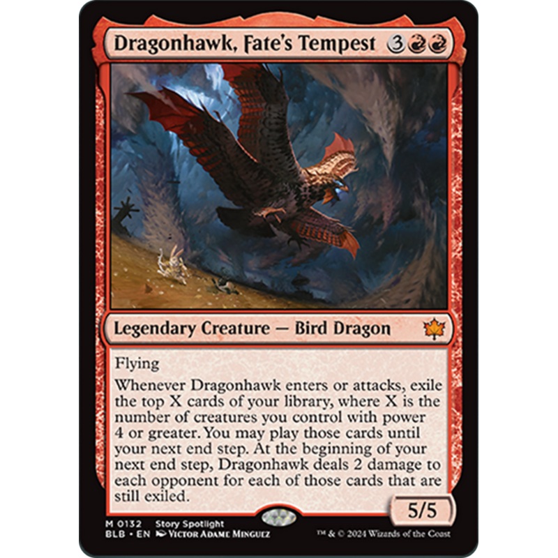 Dragonhawk, Fate's Tempest [Bloomburrow]