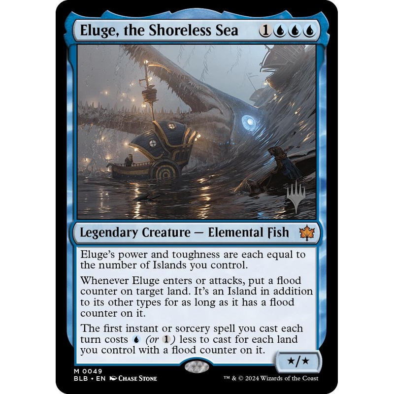 Eluge, the Shoreless Sea (Promo Pack) [Bloomburrow Promos]