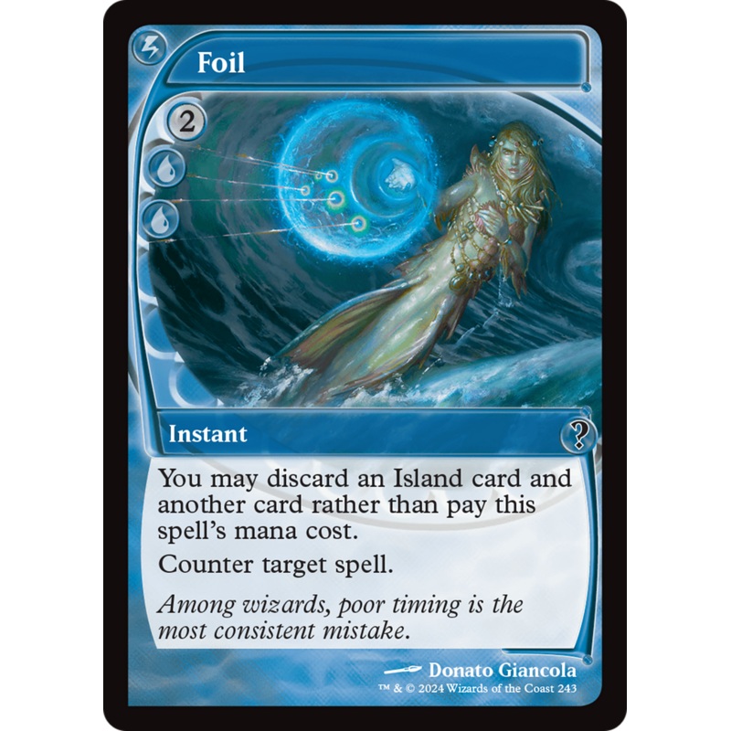 Foil (Future Sight) [Mystery Booster 2]