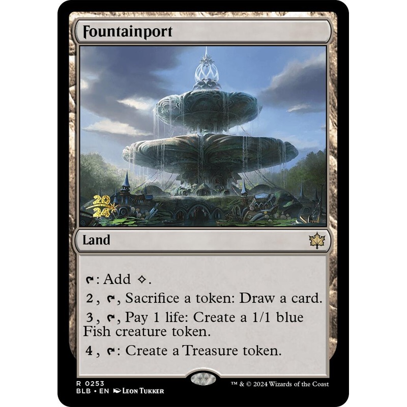 Fountainport [Bloomburrow Prerelease Promos]