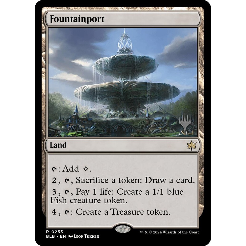 Fountainport (Promo Pack) [Bloomburrow Promos]