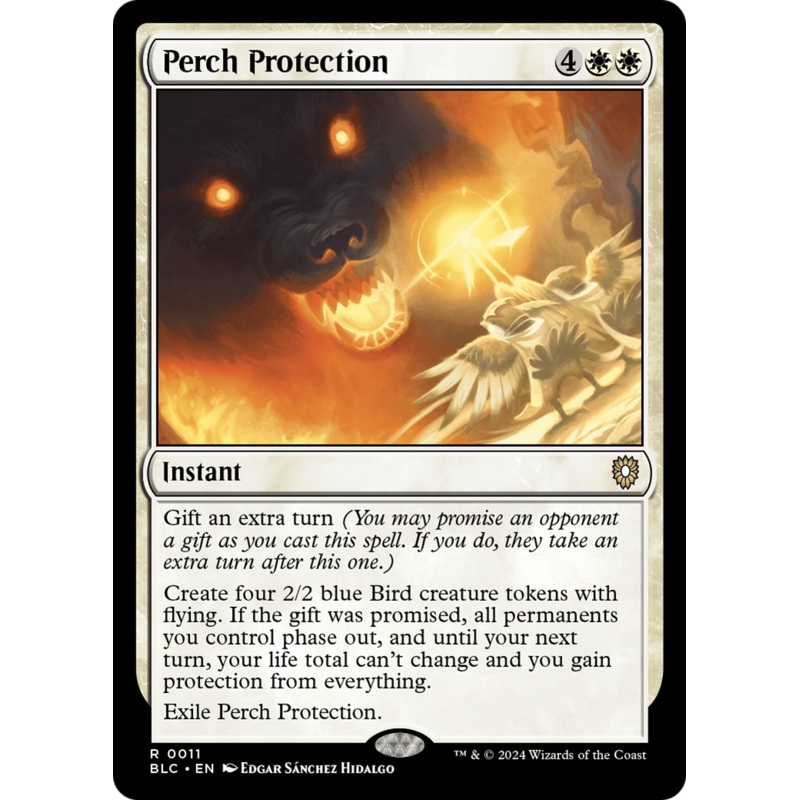 Perch Protection [Bloomburrow Commander]