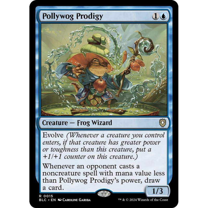 Pollywog Prodigy [Bloomburrow Commander]