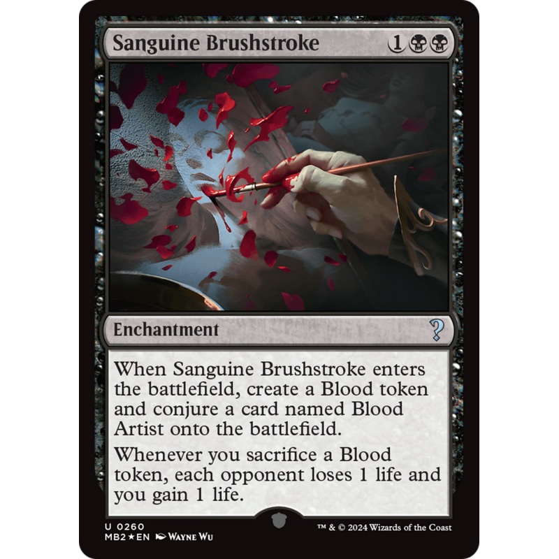 Sanguine Brushstroke [Mystery Booster 2]