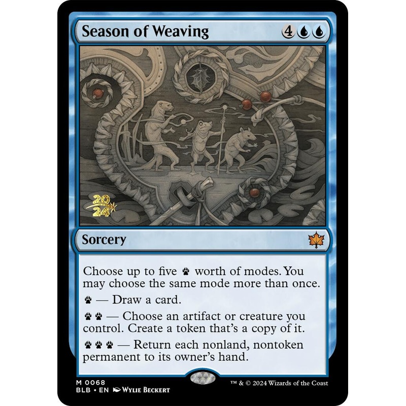 Season of Weaving [Bloomburrow Prerelease Promos]